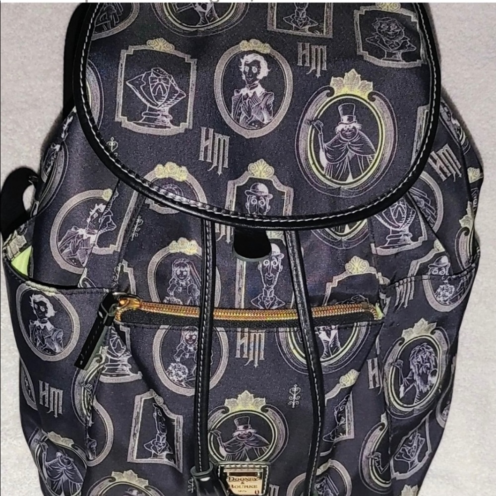 RARE Dooney & Bourke Haunted Mansion Retired Disney Backpack